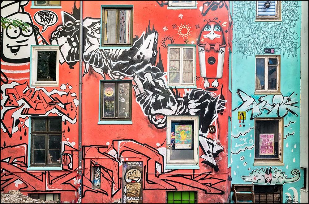 Wunderbare Kunst im Hamburger Gängeviertel #2