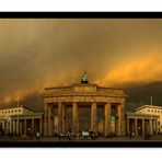 wunderbare stimmung am brandenburger tor