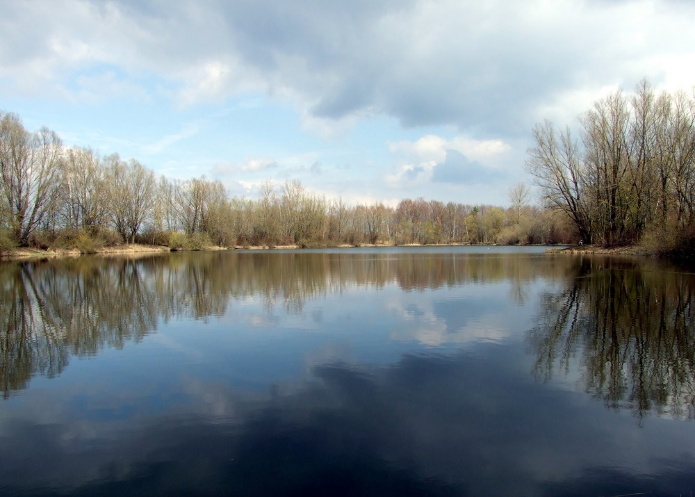 Wunderbare Stimmung am See