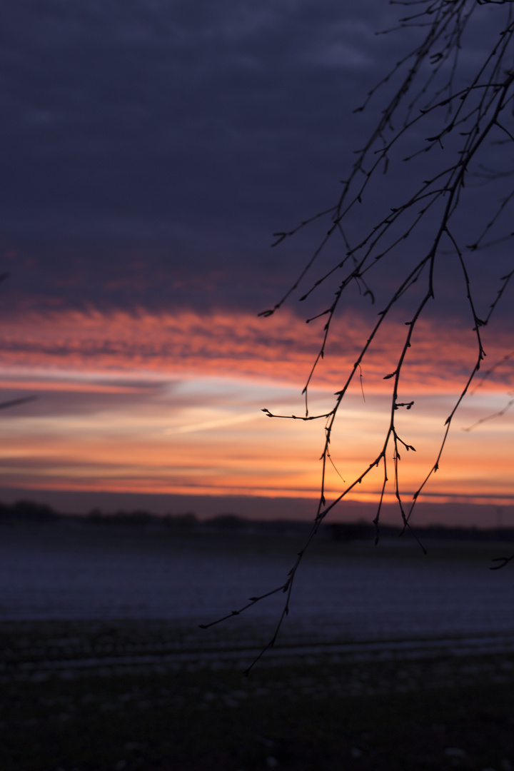 Wunderbarer Sonnenuntergang