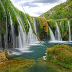 Wunderbarer Wasserfall in Kroatien