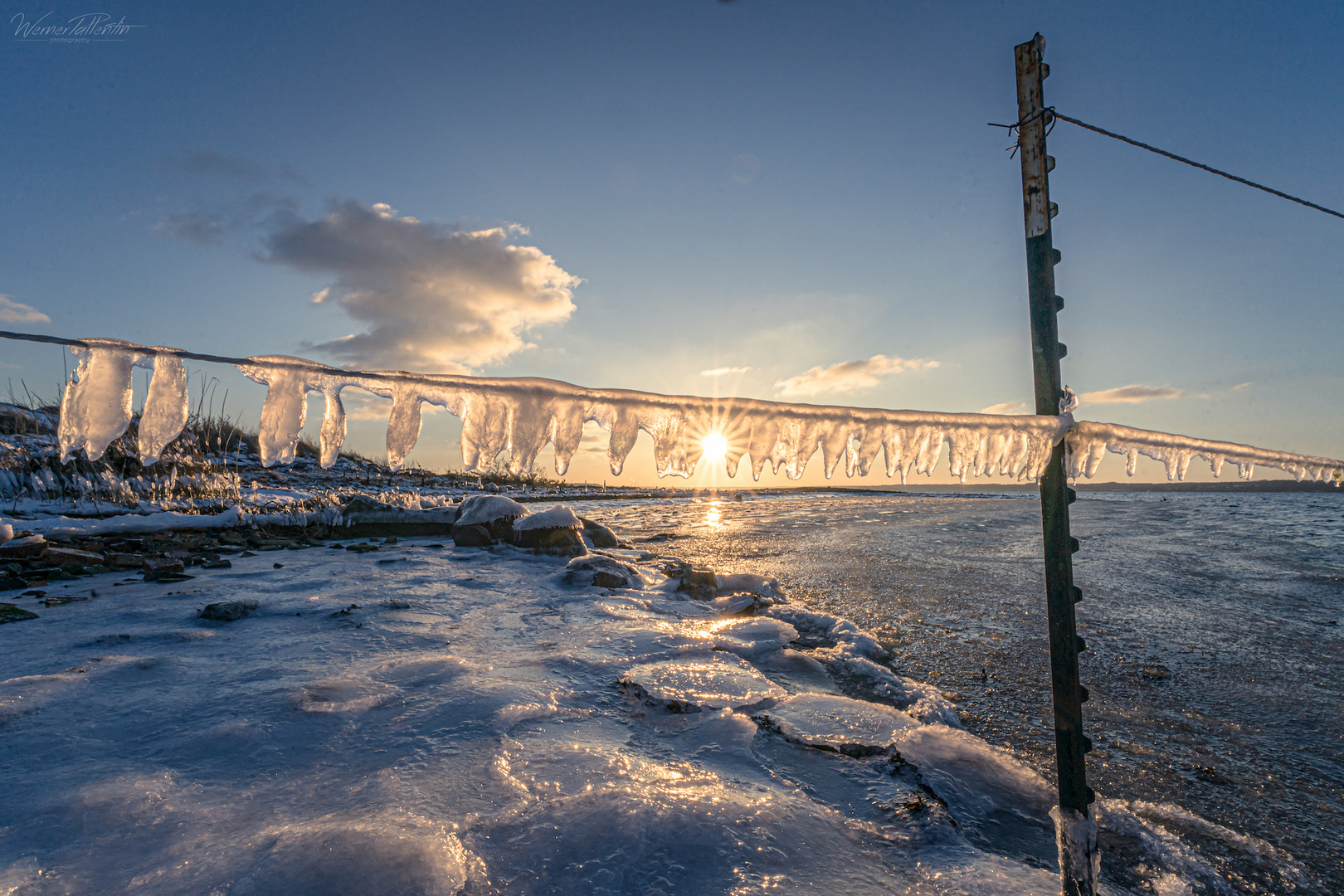 Wunderbares Licht im Winter