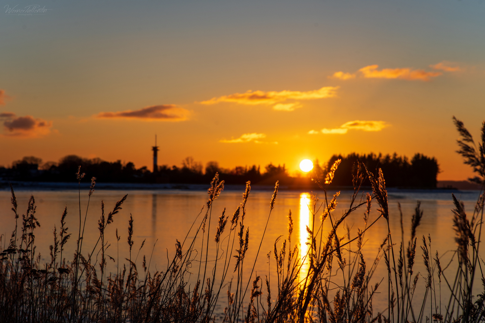 Wunderbares Licht im Winter