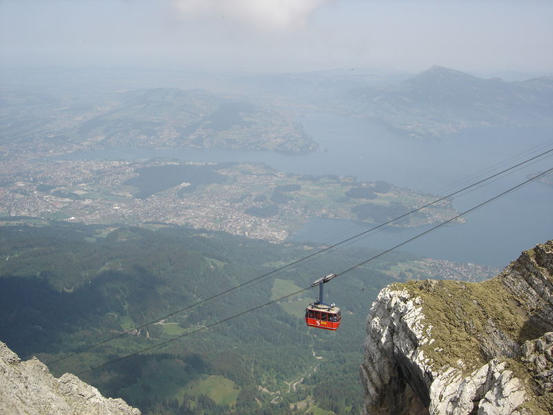 Wunderscheenae Blick ufae Vierwaldstaettersee