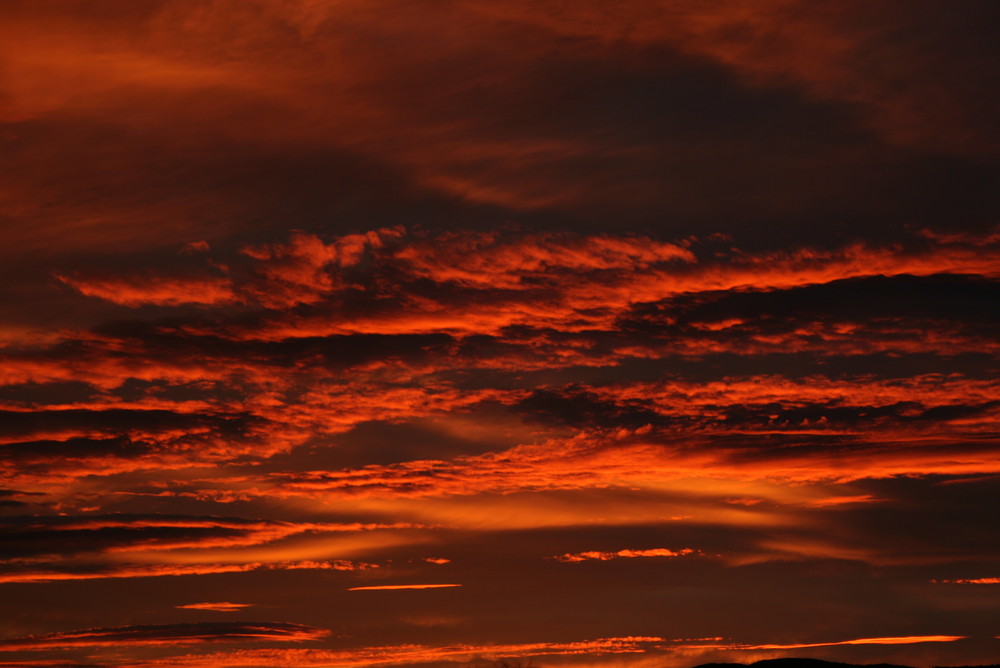 wunderschöne Abendstimmung