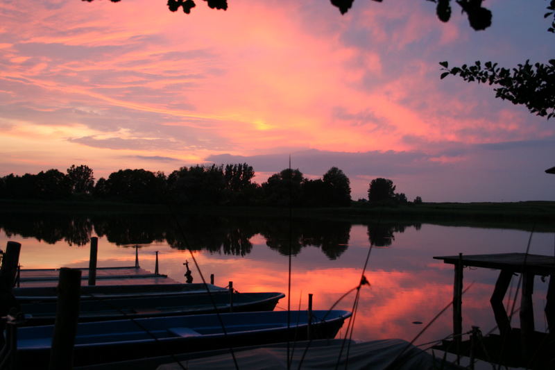 wunderschöne Abendstimmung