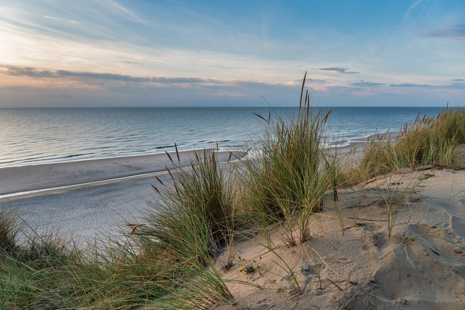 WUNDERSCHÖNE ABENDSTIMMUNG AM ROTEN KLIFF IN KAMPEN AUF SYLT - SEPTEMBER 2022