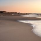 WUNDERSCHÖNE ABENDSTIMMUNG AM STRAND VON WENNINGSTEDT - SYLT FEBRUAR 2018