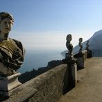 wunderschöne Aussicht auf die Amalfi Küste