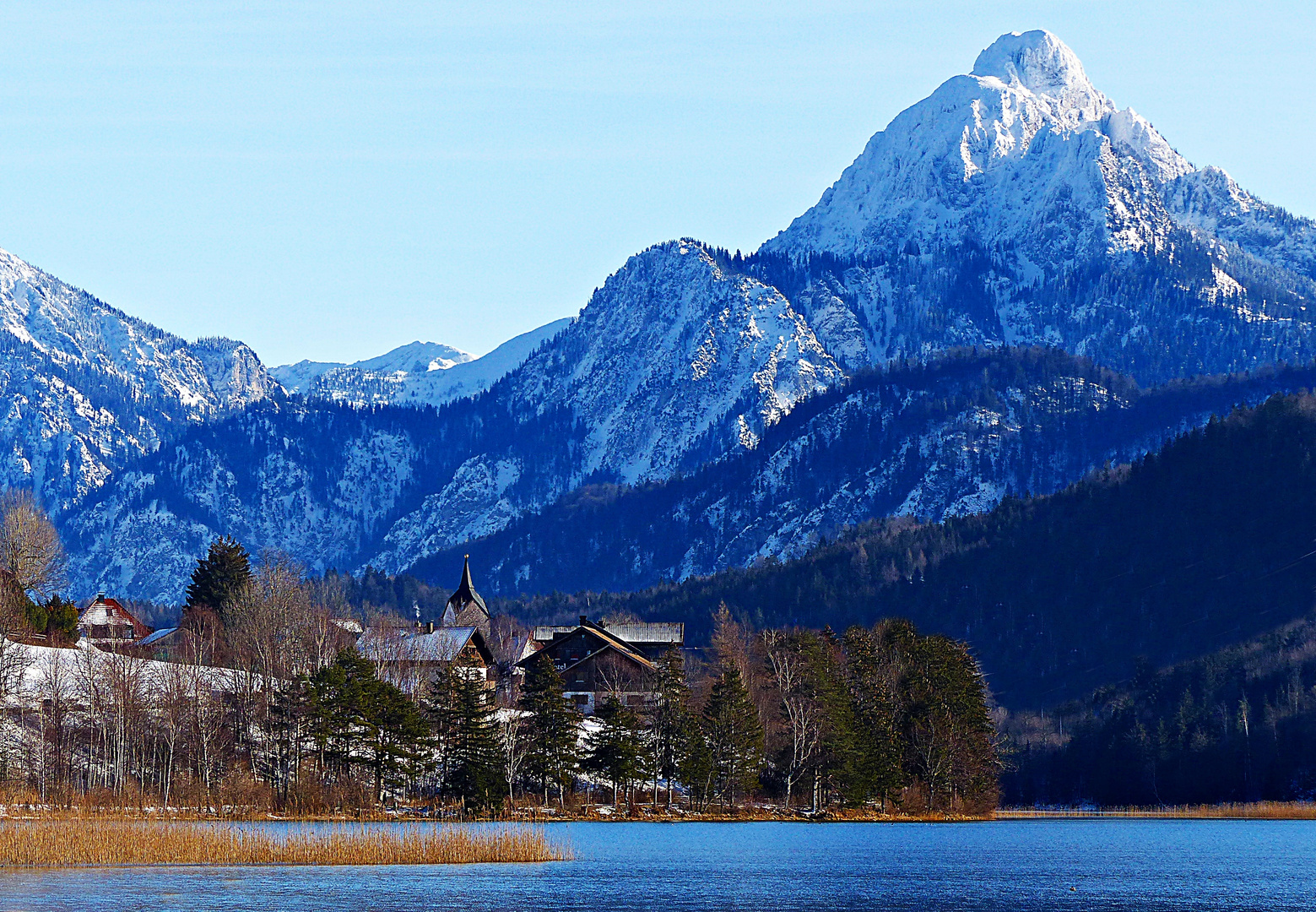 Wunderschöne Bergwelt Foto & Bild landschaft, jahreszeiten, winter