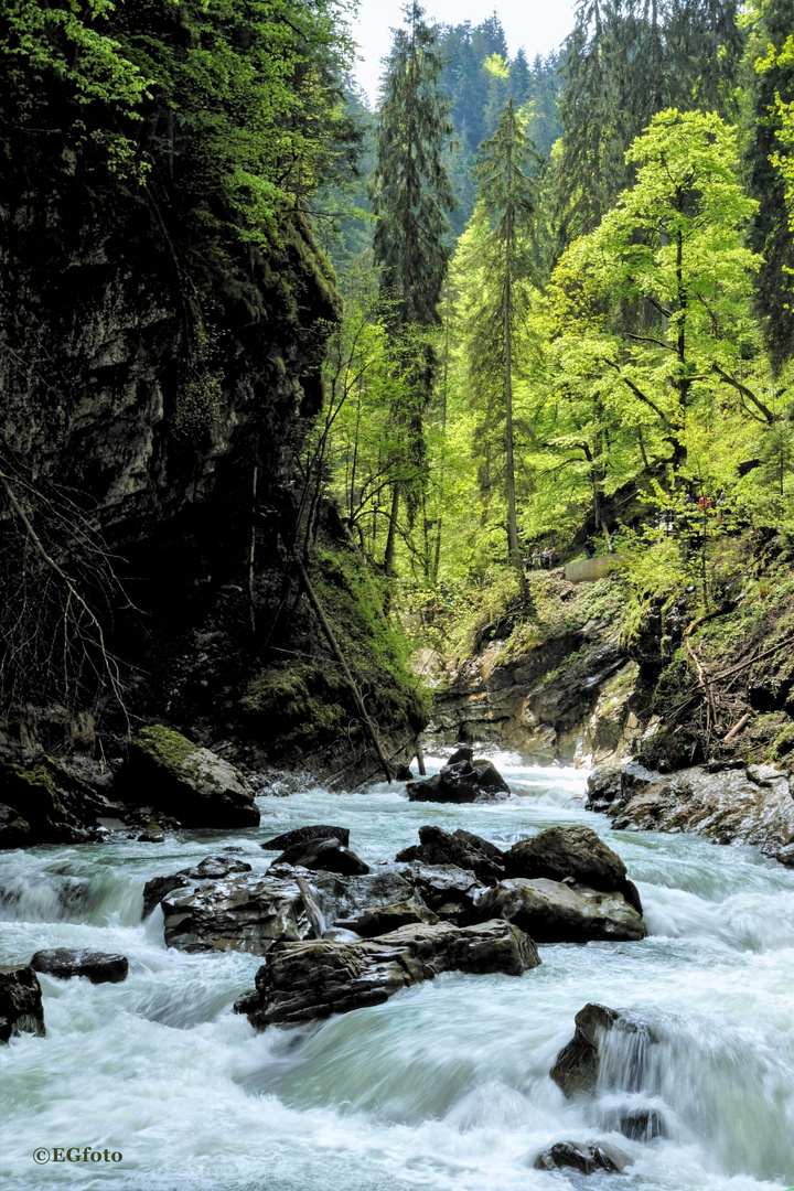 »Wunderschöne Breitachklamm«