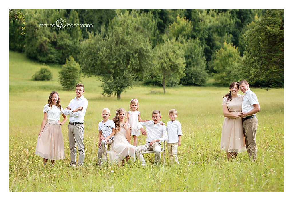 Wunderschöne Familie