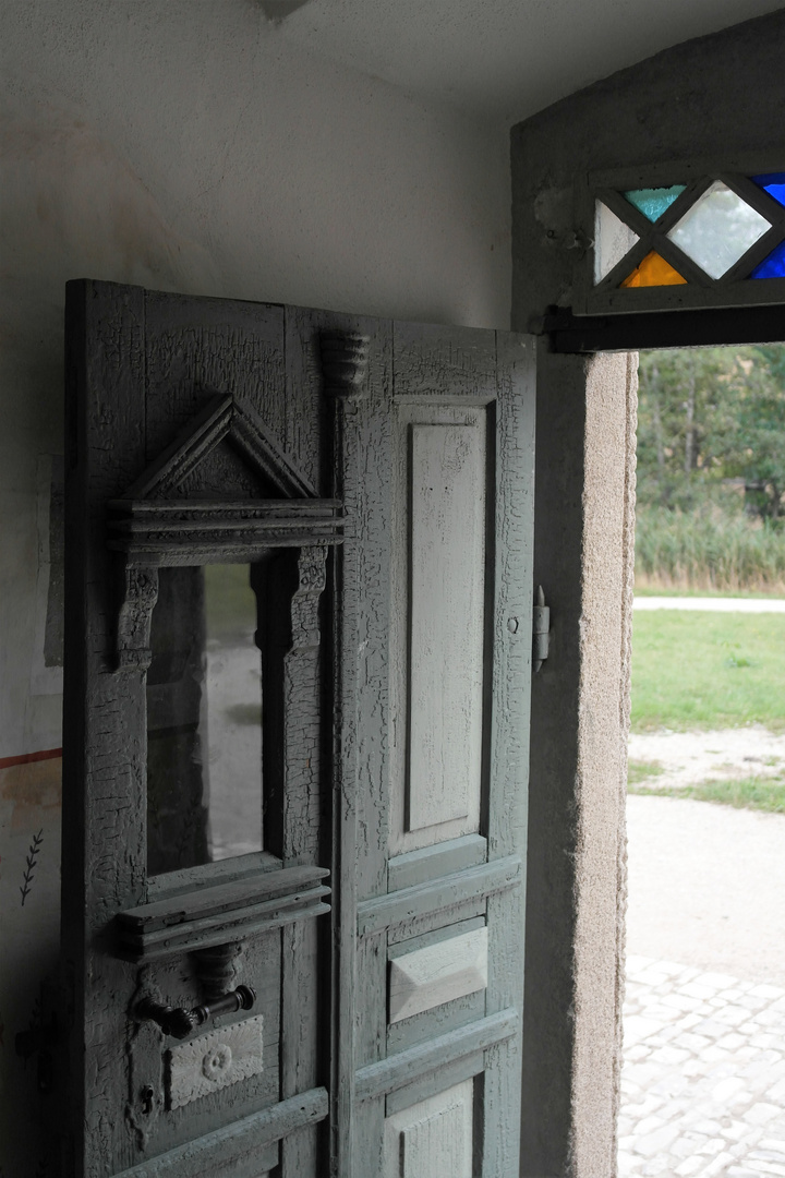 Wunderschöne Haustüre Freilandmuseum Bad Windsheim