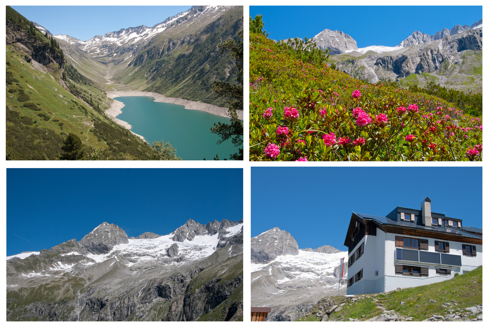 wunderschöne heimatliche Bergwelt