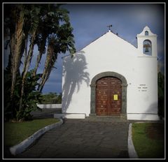 Wunderschöne Kirche "Ermita de San Juan Bautista" in Puerto de La Cruz, Teneriffa