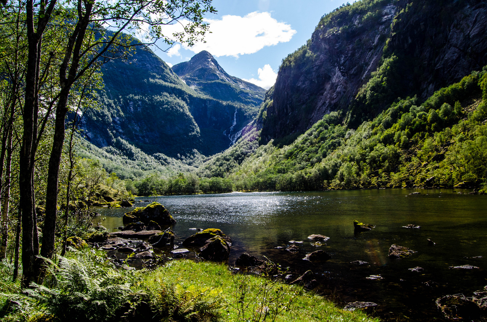  Wundersch ne  Landschaft  von Norwegen Foto Bild  
