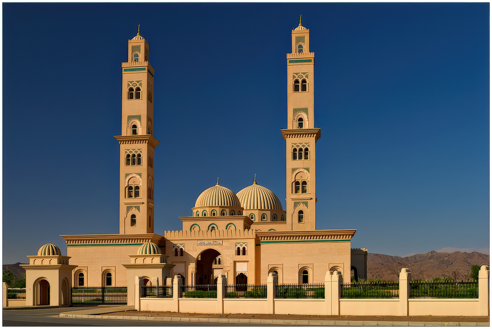 Wunderschöne Moschee im Oman