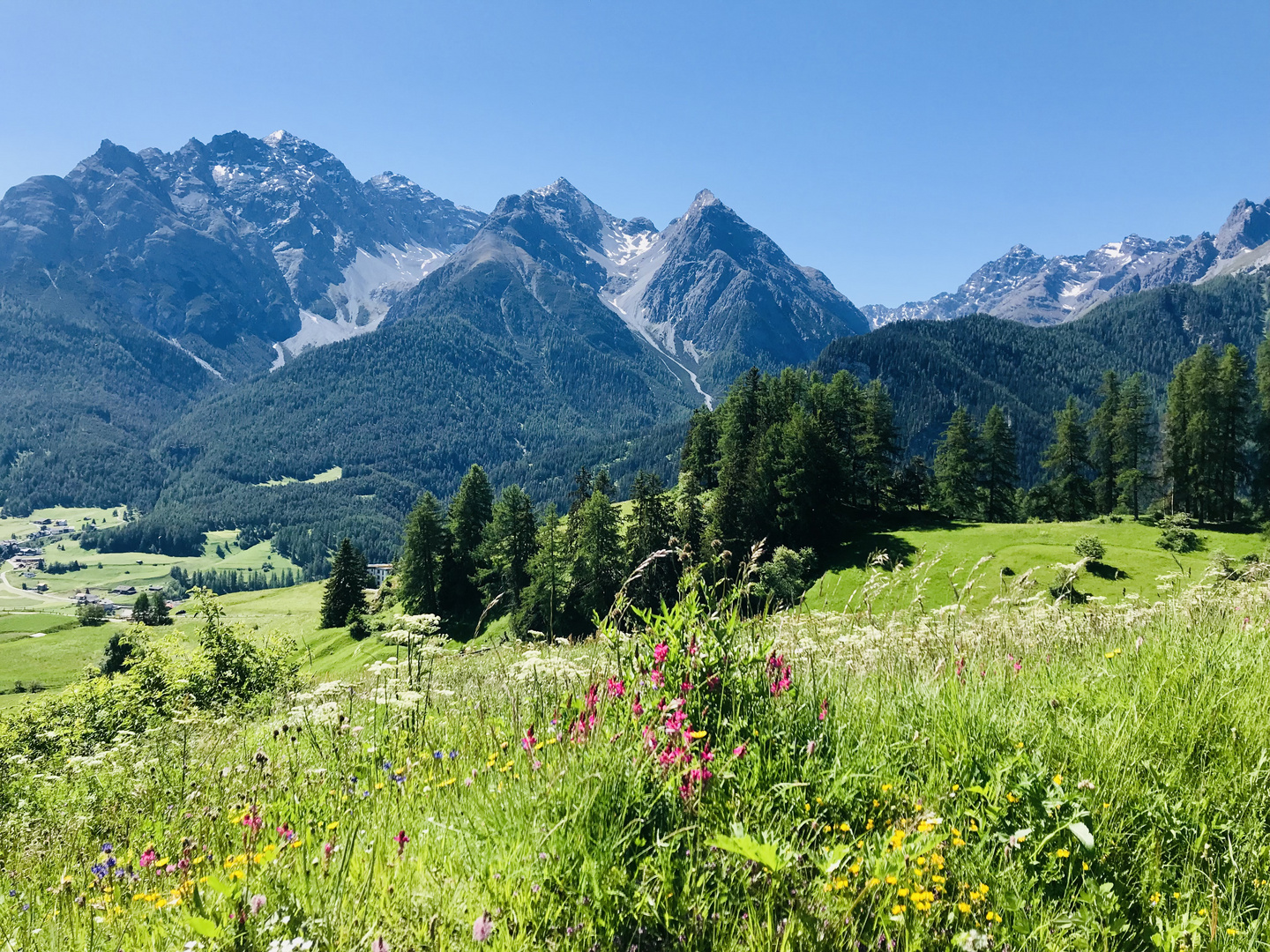 Wunderschöne Tage im Unterengadin…