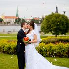 Wunderschöne urbane Hochzeit