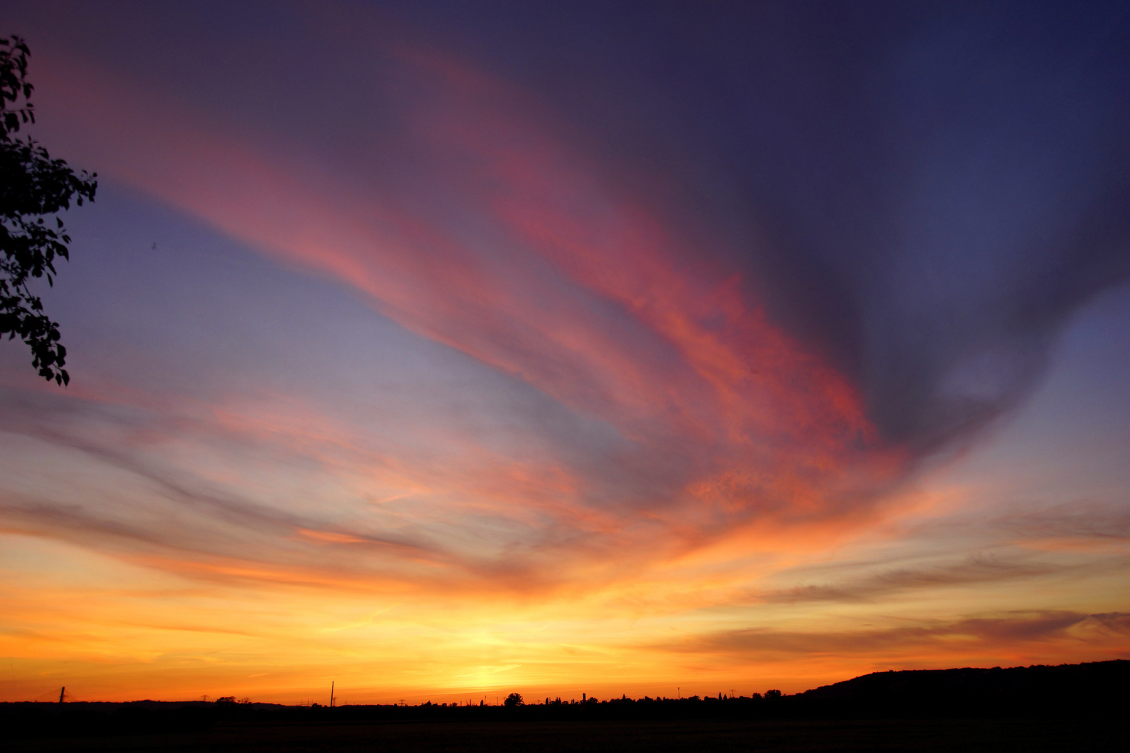 wunderschöner Abend in herrlichen Farben