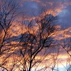 Wunderschöner Abendhimmel