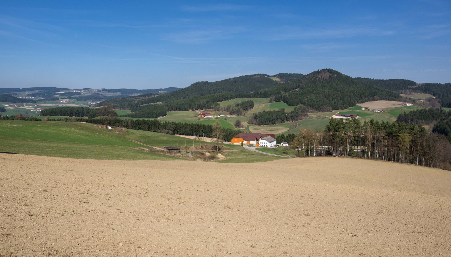 wunderschöner Blick in das wanderbare Mühlviertel