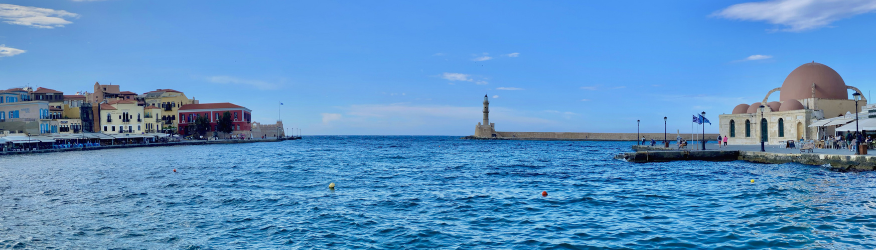 Wunderschöner Hafen auf Kreta 