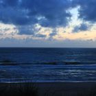 Wunderschöner Himmel am Strand