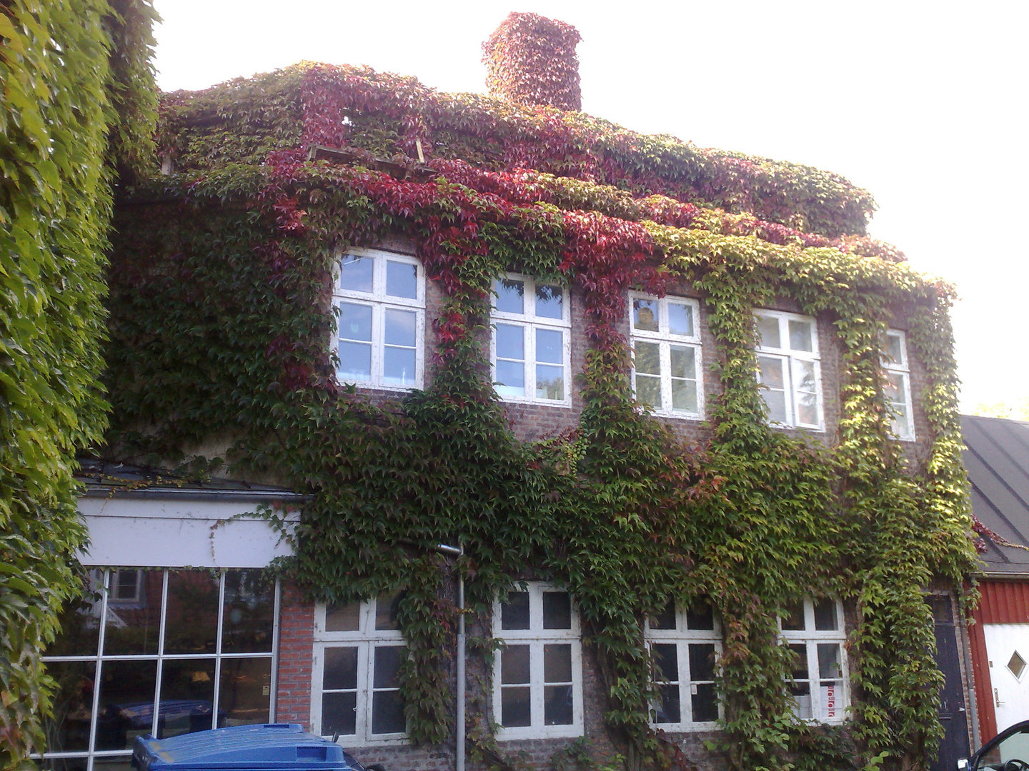 Wunderschöner Hinterhof in Ribe - irgendwo in Dänemark