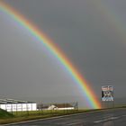 wunderschöner Regenbogen überm Thüringer Vogtland