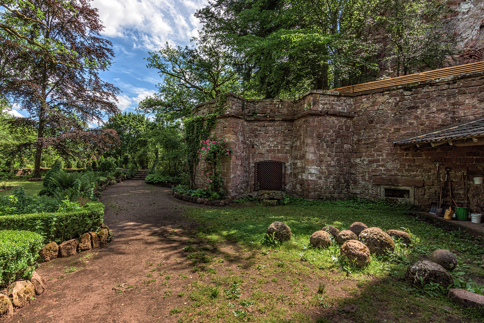 wunderschöner Schlossgarten