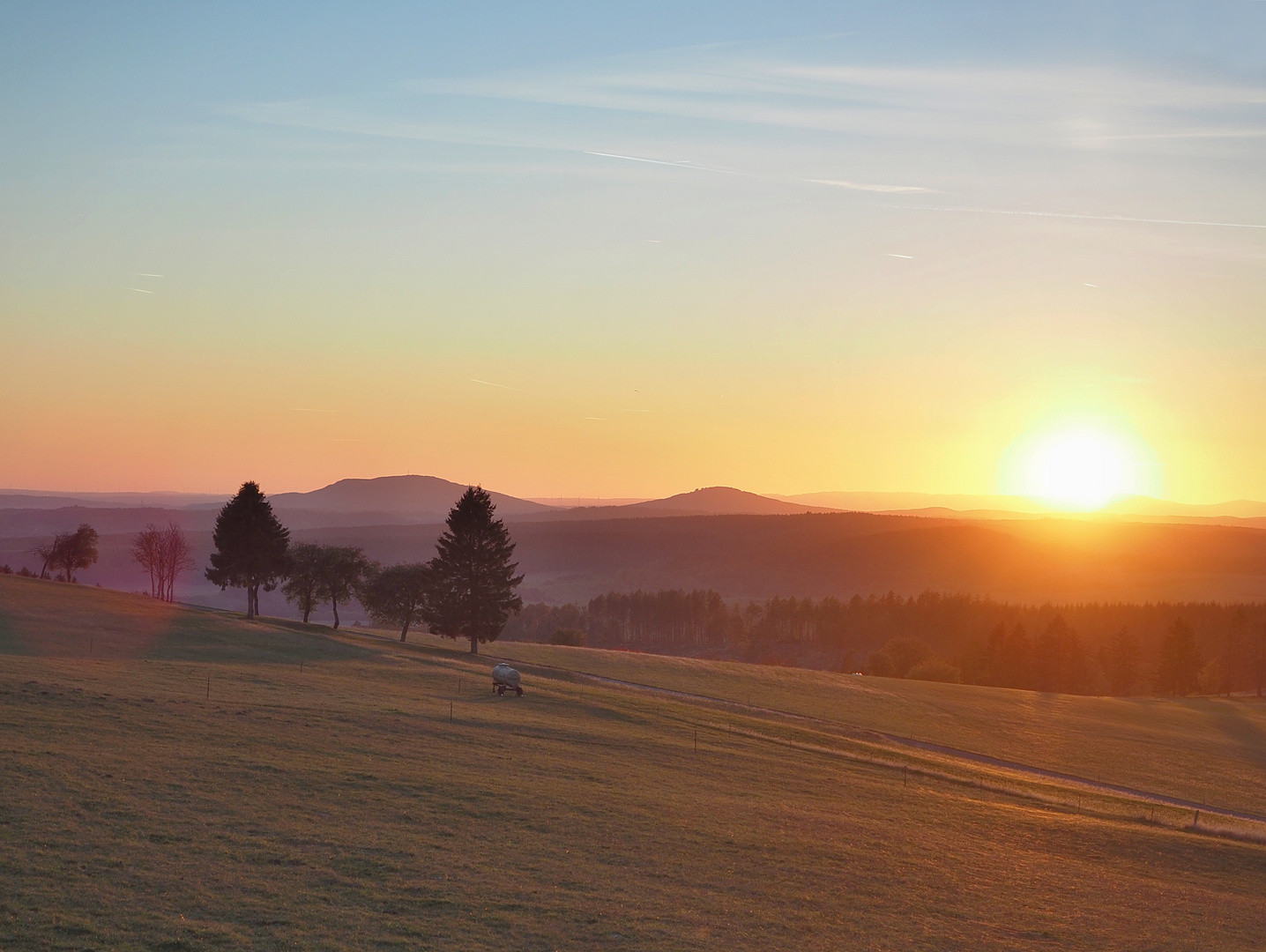 Wunderschöner Sonnenuntergang