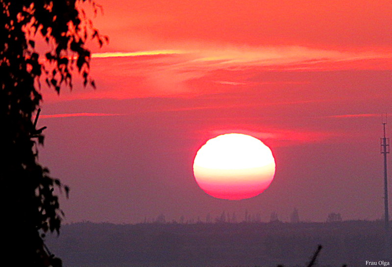  Wunderschöner Sonnenuntergang