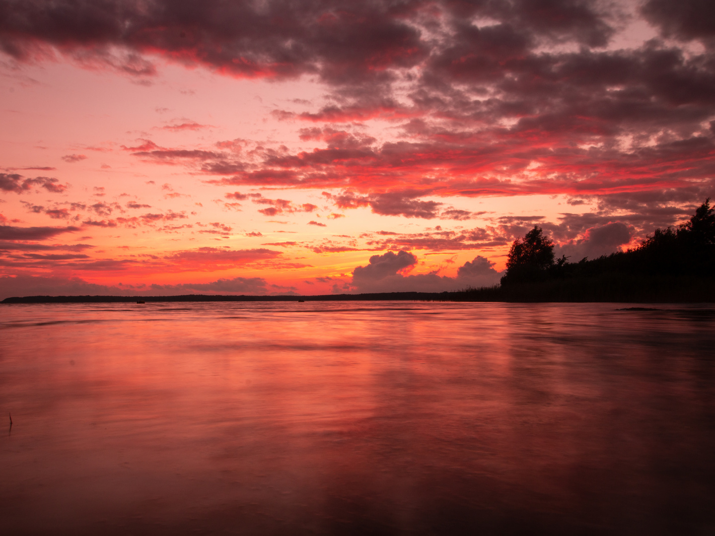 wunderschöner Sonnenuntergang