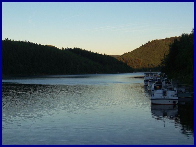 Wunderschöner Stausee Hohenwarthe