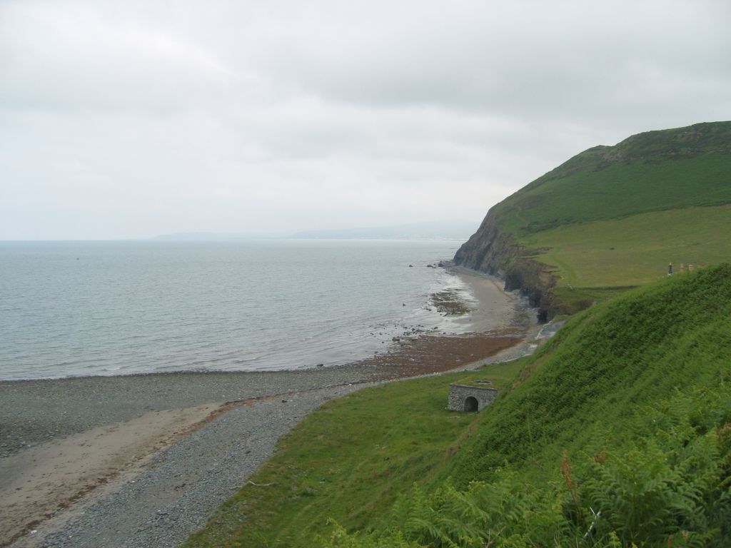 wunderschöner walisischer Küstenwanderweg