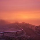 Wunderschöner Winter Sonnenaufgang 