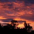 Wunderschönes Abendrot