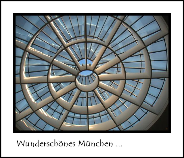 Wunderschönes München ... Oberlicht - Pinakothek der Moderne