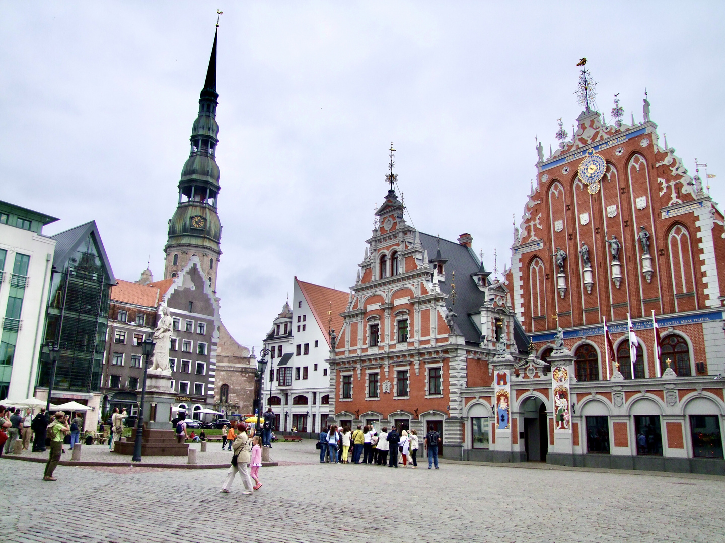 Wunderschönes Riga - Schwarzhäupterhaus