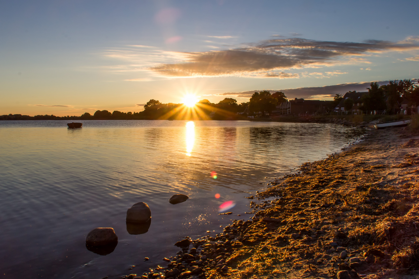 wunderschönes Rügen - Sonnenuntergang in Alt Reddevitz (2)