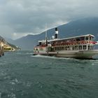 Wunderschönes Schiff auf dem Weg nach Riva...