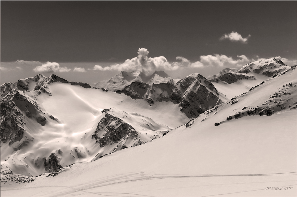 Wundervolle Bergwelt in SW