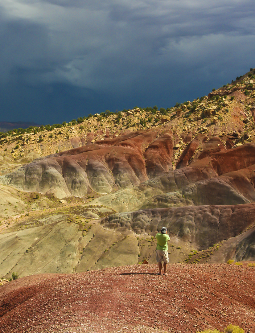 Wundervolle Landschaft des Grand Staircase Escalante National Monuments