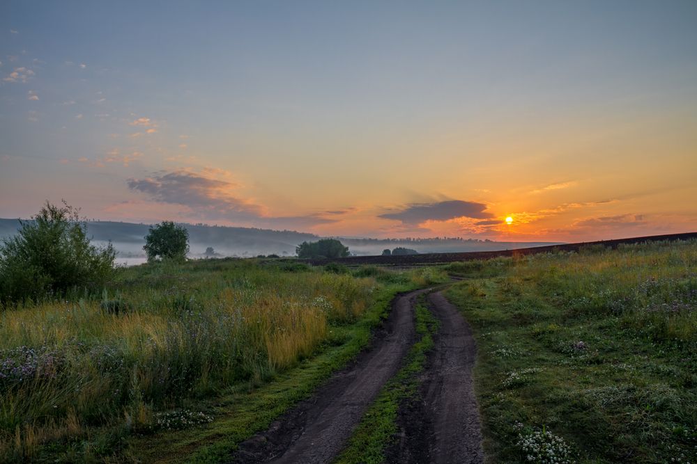 Wundervolle Natur in Russland