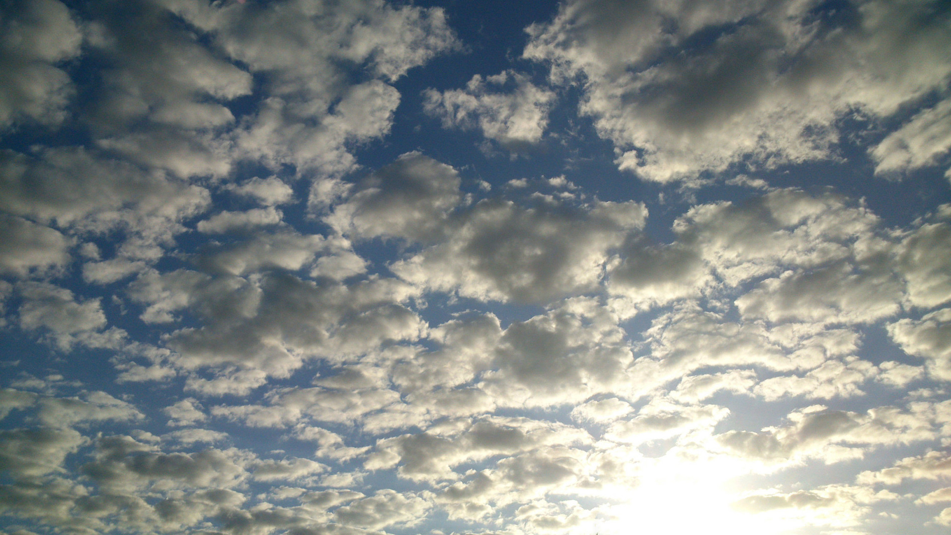 Wundervolle Wolkenstimmung ...