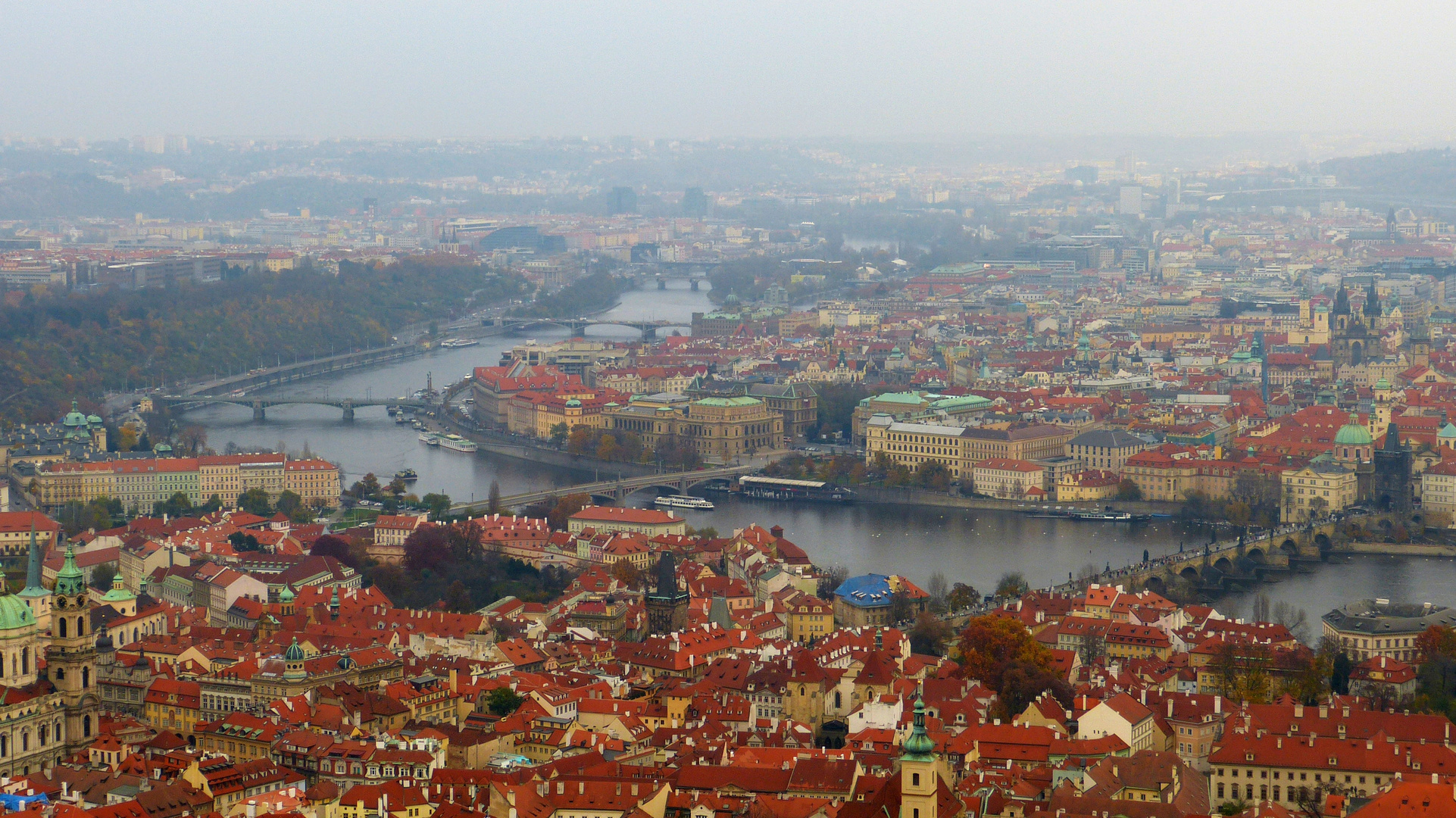 Wundervoller Ausblick auf Prag vom Prager "Eifelturm"