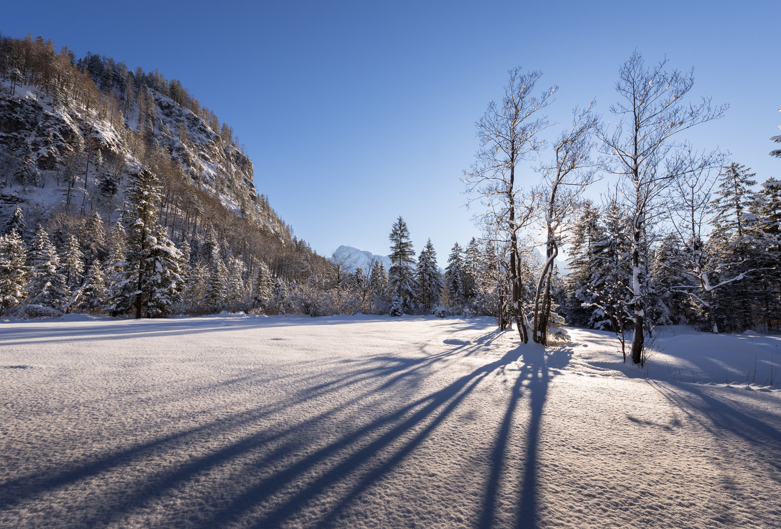 Wundervoller Neuschnee