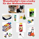 Wunschzettel v. Lisa u. Lucky