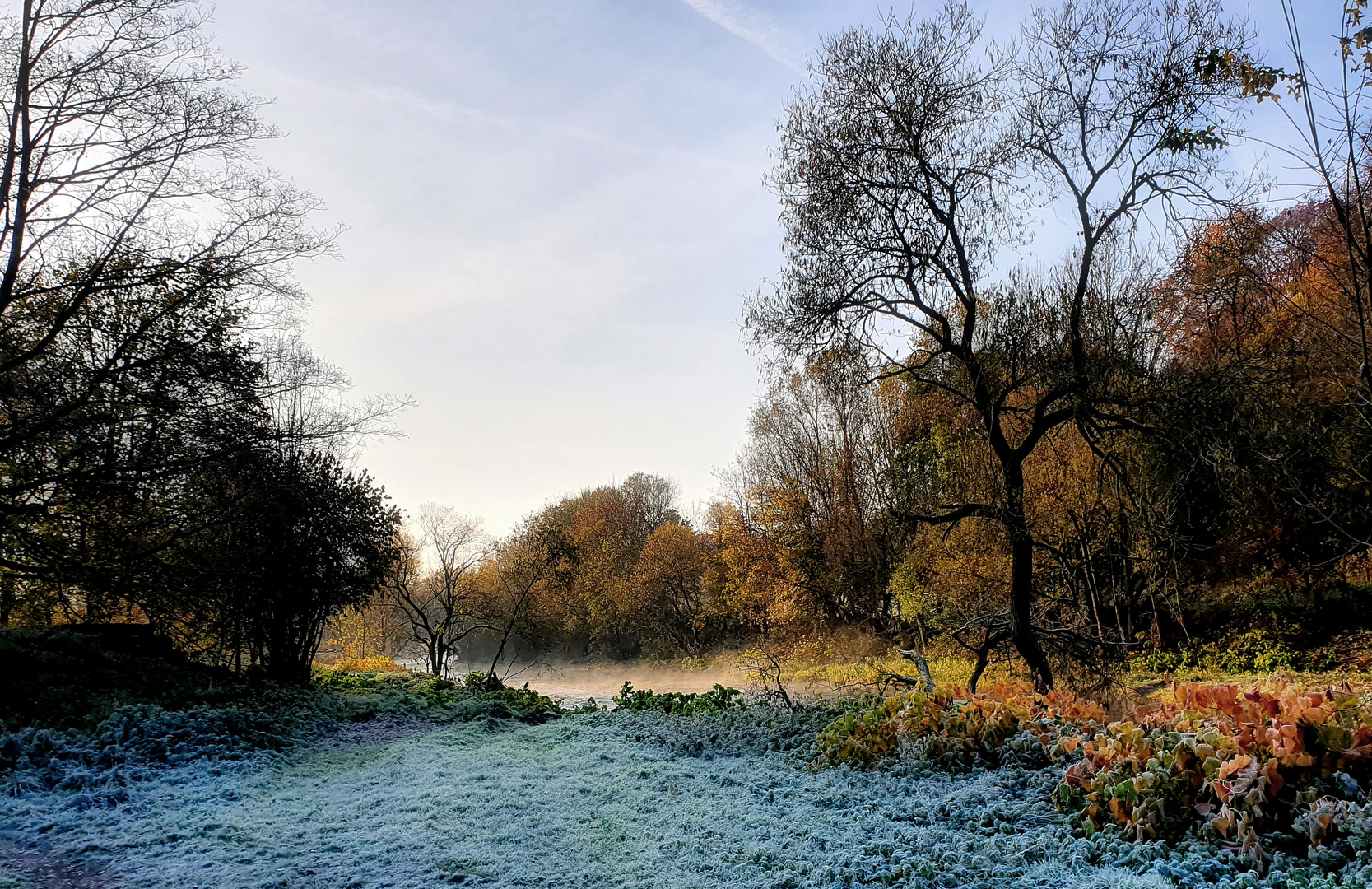 Wupper am Morgen